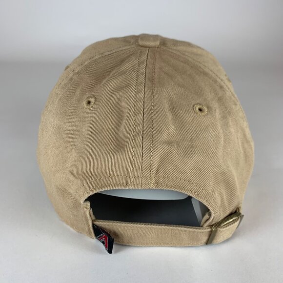 Arizona Diamondbacks MLB Beige 47 Brand Clean Up Relaxed Fit Strapback Hat - Picture 3 of 6